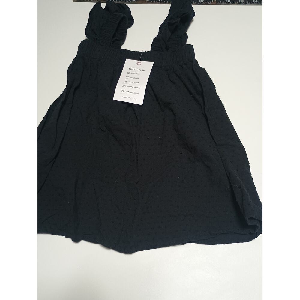 New Black Ruffled Dress for Baby or Toddler - Picture 2 of 5
